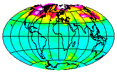 Ozone Field of 29 March 2008
