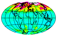 Ozone Field of 31 March 2008