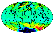 Ozone Field of 22 September 2008