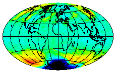 Ozone Field of 12 October 2008