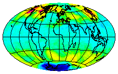 Ozone Field of 20 November 2008