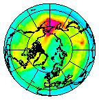 Ozone Field of 25 November 2008