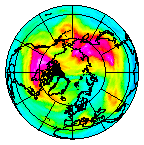Ozone Field of 18 December 2008
