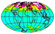 Ozone Field of 11 March 2009
