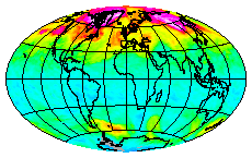 Ozone Field of 11 May 2009