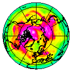 Ozone Field of 13 May 2009