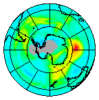 Ozone Field of 17 May 2009