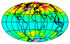 Ozone Field of 24 May 2009
