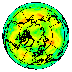 Ozone Field of 30 June 2009