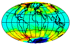 Ozone Field of 30 October 2009