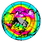 Ozone Field of 12 January 2010