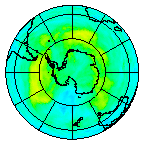 Ozone Field of 22 January 2010