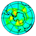 Ozone Field of 04 April 2010