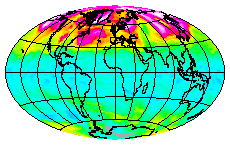 Ozone Field of 24 April 2010
