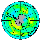 Ozone Field of 24 May 2010