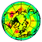 Ozone Field of 01 July 2010