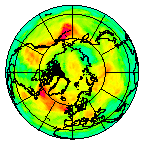 Ozone Field of 04 July 2010