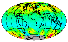 Ozone Field of 18 July 2010