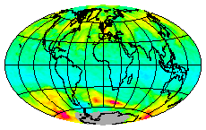 Ozone Field of 05 August 2010
