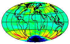 Ozone Field of 29 September 2010