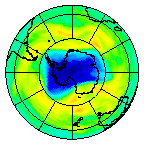 Ozone Field of 13 November 2010