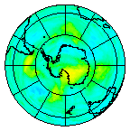 Ozone Field of 09 March 2011