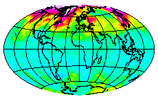 Ozone Field of 10 April 2011
