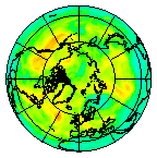 Ozone Field of 01 July 2011