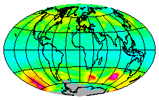 Ozone Field of 30 July 2011