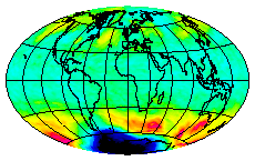 Ozone Field of 28 September 2011