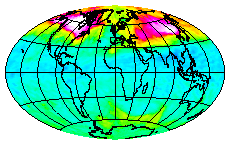 Ozone Field of 20 January 2012