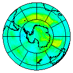 Ozone Field of 24 February 2012