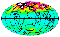 Ozone Field of 29 February 2012